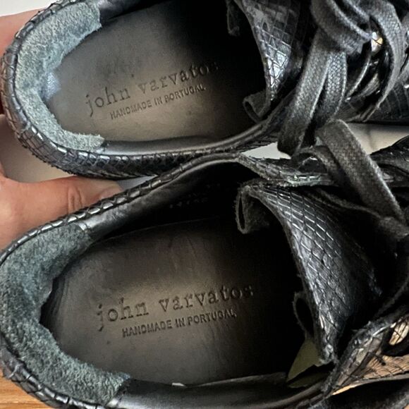 John Varvatos Reed Low Top Lazer Cut  Sneakers 13 main image 4